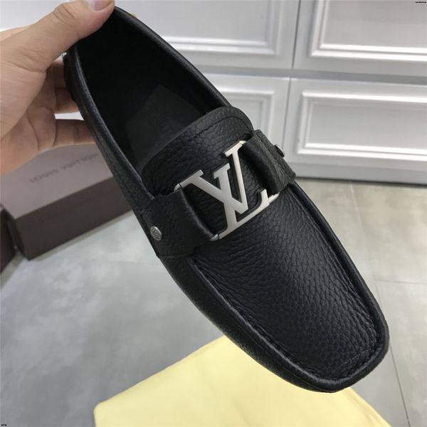 19ss men casual shoes genuine leather 2019 mens loafers luxury brands fashion breathable driving shoes slip on comfy moccasins, Black
19ss men casual shoes genuine leather 2019 mens loafers luxury brands fashion breathable driving shoes slip on comfy moccasins, Black