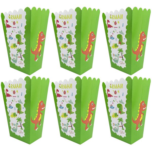 6pcs dinosaur theme popcorn boxes baby shower party decor paperboard cups gifts box birthday party events supplies kids favors
6pcs dinosaur theme popcorn boxes baby shower party decor paperboard cups gifts box birthday party events supplies kids favors