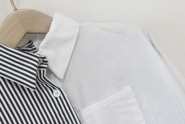 Women Designer Shirt Fashion Striped Stirching Long Sleeve Shirts Plus Size Casual Loose Street Fashion Loose Breathable Womens Clothing 1
Women Designer Shirt Fashion Striped Stirching Long Sleeve Shirts Plus Size Casual Loose Street Fashion Loose Breathable Womens Clothing 1