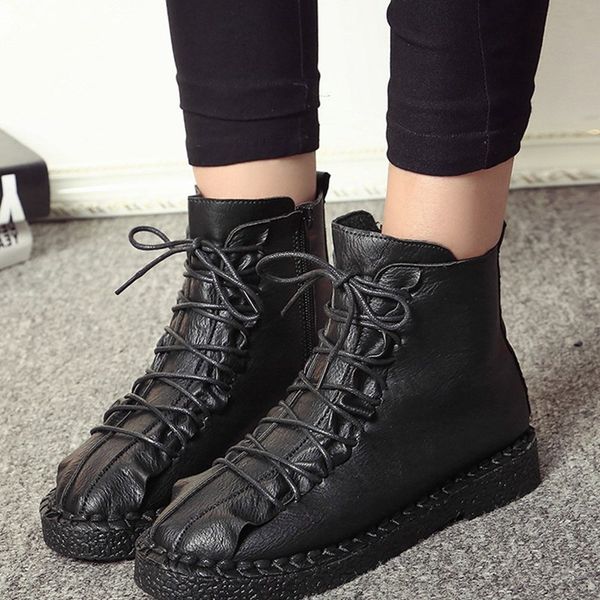 lolita boots brand women's shoes winter footwear flat heel zipper low heels booties boots-women round toe booties ladies, Black
lolita boots brand women's shoes winter footwear flat heel zipper low heels booties boots-women round toe booties ladies, Black