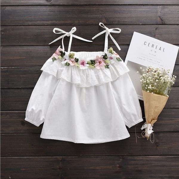 new 2017 cotton little girls shirt off the shoulder white t shirt kids children clothes tolder clothing kids summer blouse, Blue
new 2017 cotton little girls shirt off the shoulder white t shirt kids children clothes tolder clothing kids summer blouse, Blue