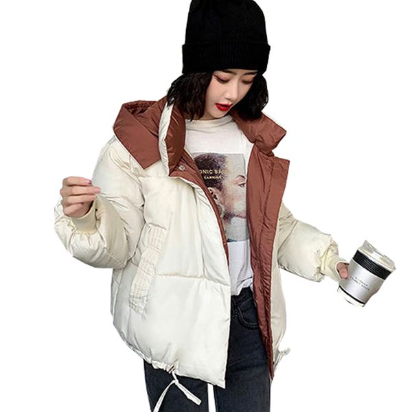 winter new fashion women big size women's short style winter 2019 korean version new loose coat hat coat 618, Tan;black
winter new fashion women big size women's short style winter 2019 korean version new loose coat hat coat 618, Tan;black