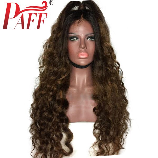 paff ombre full lace human hair wigs loose wave peruvian remy hair wig two tone dark brown color with baby hair, Black;brown
paff ombre full lace human hair wigs loose wave peruvian remy hair wig two tone dark brown color with baby hair, Black;brown