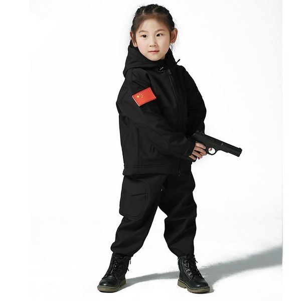 new kids fleece tactical sets outdoor cs shark skin soft shell jacket pant children camping hiking fishing training hunting suit
new kids fleece tactical sets outdoor cs shark skin soft shell jacket pant children camping hiking fishing training hunting suit