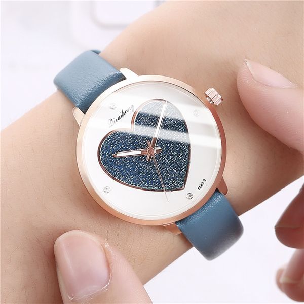 luxury women watch bracelet quartz watches heart print womens bangle watches leather clock ladies relojes #w, Slivery;brown
luxury women watch bracelet quartz watches heart print womens bangle watches leather clock ladies relojes #w, Slivery;brown