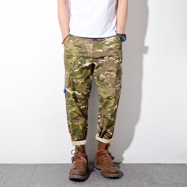 men's camouflage military overalls street loose straight leg long trousers pants, Black
men's camouflage military overalls street loose straight leg long trousers pants, Black