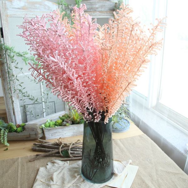 1pcs artificial phoenix tail grass pe simulation flower branch fake flowers bouquet for wedding home party decor flores
1pcs artificial phoenix tail grass pe simulation flower branch fake flowers bouquet for wedding home party decor flores