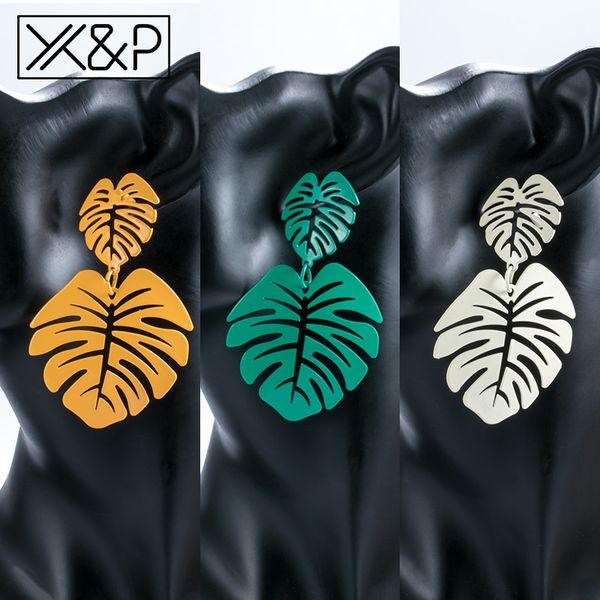 x&p statement leaf drop earrings for women bohemian fashion trend summer beach long metal dangle earrings girl large jewelry, Silver
x&p statement leaf drop earrings for women bohemian fashion trend summer beach long metal dangle earrings girl large jewelry, Silver
