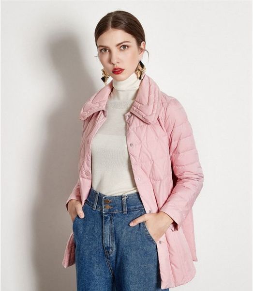 2019 winter new loose temperament down jacket female short white duck down thin coat female,this shop sells like cakes, Black
2019 winter new loose temperament down jacket female short white duck down thin coat female,this shop sells like cakes, Black