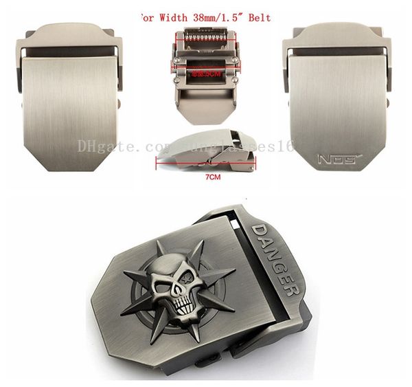 38mm 3d skull belt buckles for men automatic alloy for girdle strap buckles suitable for thickness 3.5-4mm men canvas belts, Slivery;black
38mm 3d skull belt buckles for men automatic alloy for girdle strap buckles suitable for thickness 3.5-4mm men canvas belts, Slivery;black
