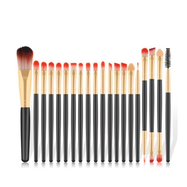20pcs brown red black wooden handle brown gold tube eye makeup brush set blooming outline tool to create a refined look #lr1
20pcs brown red black wooden handle brown gold tube eye makeup brush set blooming outline tool to create a refined look #lr1