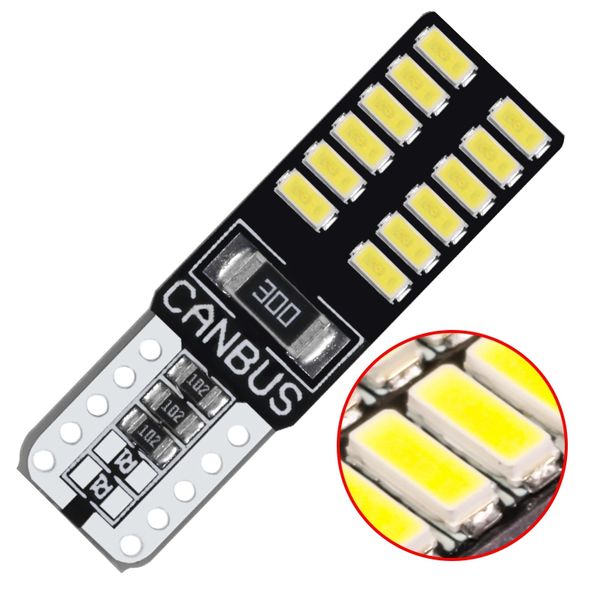 10pcs t10 24smd led light bulb car no error 3014 12v super bright clearance bulb lamp
10pcs t10 24smd led light bulb car no error 3014 12v super bright clearance bulb lamp
