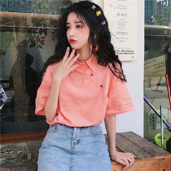 green polo black loose short-sleeved t- green polo black loose shirt shirt short-sleeved t-shirt, White
green polo black loose short-sleeved t- green polo black loose shirt shirt short-sleeved t-shirt, White