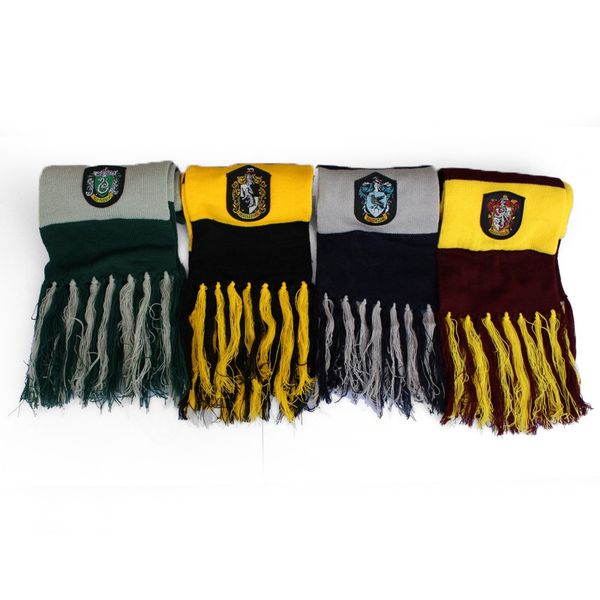 Зимние шарфы Гарри Поттер шарф косплей костюм серии высокое качество шарфы симпа
