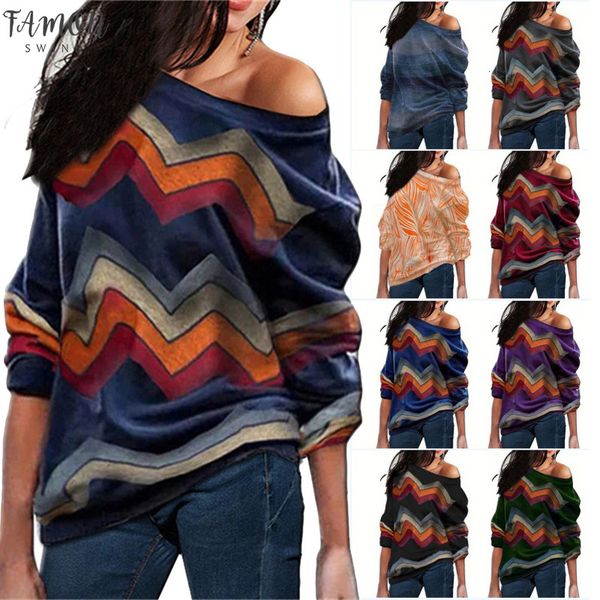 off shoulder long sleeve t shirt wome 2020 leisure autumn knitted pullover plus size casual women loose tee shirt femme, White
off shoulder long sleeve t shirt wome 2020 leisure autumn knitted pullover plus size casual women loose tee shirt femme, White