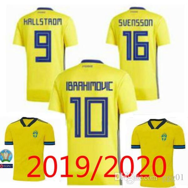 19 20 sweden home soccer jerseys thai quality 2020 national team ibrahimovic kallstrom forsberg camisetas football shirt, Black;yellow
19 20 sweden home soccer jerseys thai quality 2020 national team ibrahimovic kallstrom forsberg camisetas football shirt, Black;yellow