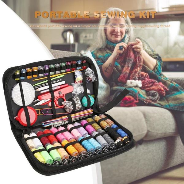 portable sewing box kit travel knitting embroidery needles tools quilting thread stitching embroidery craft for mom gift, Black
portable sewing box kit travel knitting embroidery needles tools quilting thread stitching embroidery craft for mom gift, Black