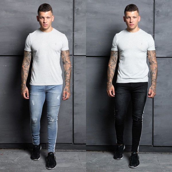 новые мужские джинсы повседневный white side atripe тонкий карандаш брюки брюки синие черные джинсовые брюки, Blue
новые мужские джинсы повседневный white side atripe тонкий карандаш брюки брюки синие черные джинсовые брюки, Blue