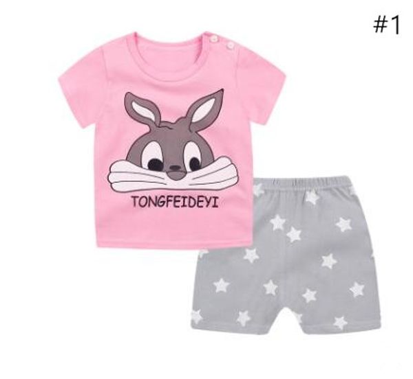 baby girls boys summer round neck short sleeve cotton cartoon t-shirt and short pant two pieces suit kids home short and trousers, White
baby girls boys summer round neck short sleeve cotton cartoon t-shirt and short pant two pieces suit kids home short and trousers, White