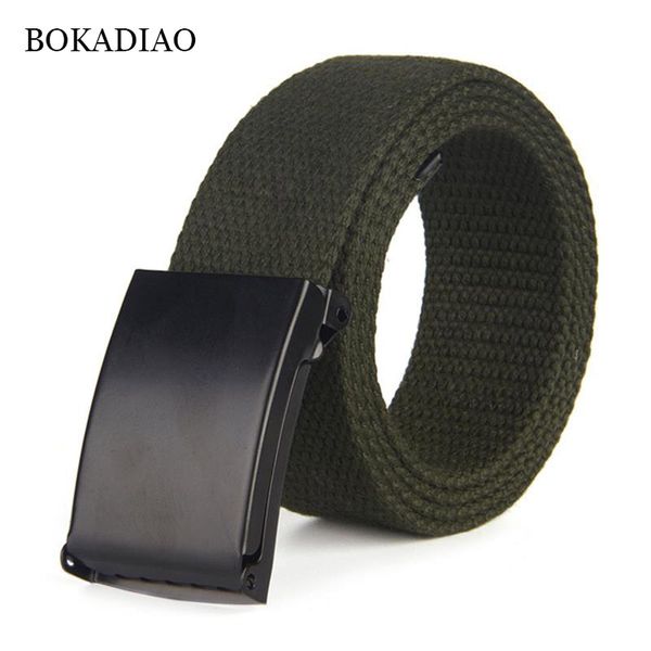 bokadiao men&women canvas belt fashion casual luxury metal buckle jeans belts for women male strap army green 110cm, Black;brown
bokadiao men&women canvas belt fashion casual luxury metal buckle jeans belts for women male strap army green 110cm, Black;brown