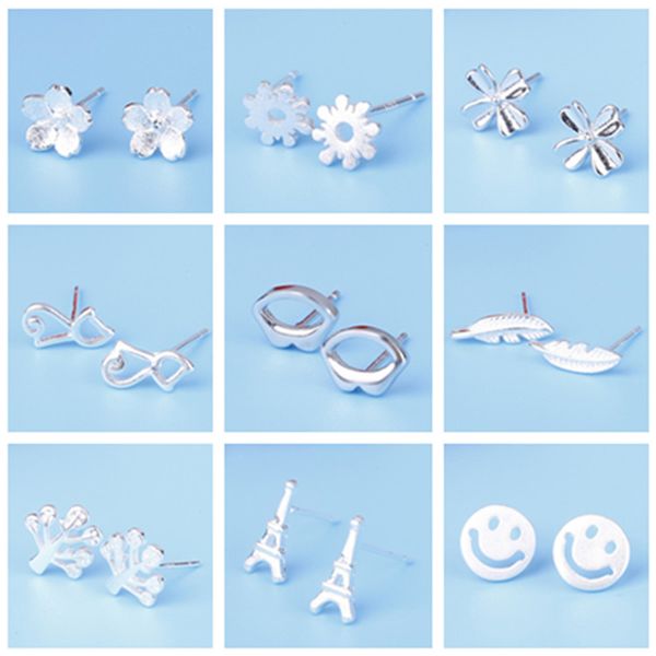 prevent allergy 925 silver small earrings for women girl jewelry gifts trendy korean stud earring valentine's day party brincos, Golden;silver
prevent allergy 925 silver small earrings for women girl jewelry gifts trendy korean stud earring valentine's day party brincos, Golden;silver