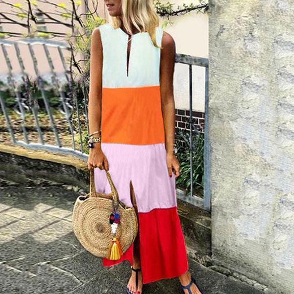 women's clothing casual loose dress v-neck sleeveless stripe split beach party dresses plus size, Black;gray
women's clothing casual loose dress v-neck sleeveless stripe split beach party dresses plus size, Black;gray