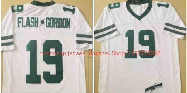#19 sam j. jones p flash gordon football jersey white mens stitching size s-6xl football jerseys, Gray
#19 sam j. jones p flash gordon football jersey white mens stitching size s-6xl football jerseys, Gray
