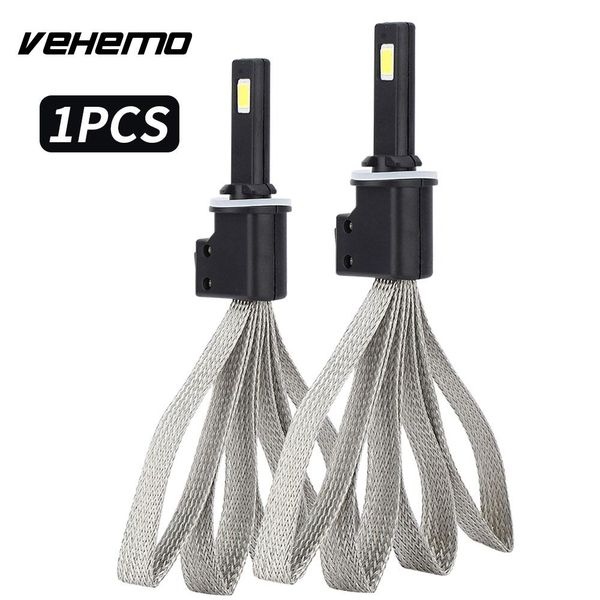 

vehemo led fog light led headlight front lamp 880/881/h27 dc12v super bright light bulbs replacement safety automobile