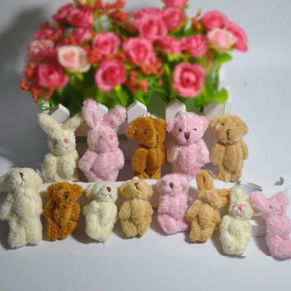4.5cm 6cm lovely long plush mini joint teddy bear small rabbit pendant key chain/bag/adornment amigurumi stuffed dolls
4.5cm 6cm lovely long plush mini joint teddy bear small rabbit pendant key chain/bag/adornment amigurumi stuffed dolls