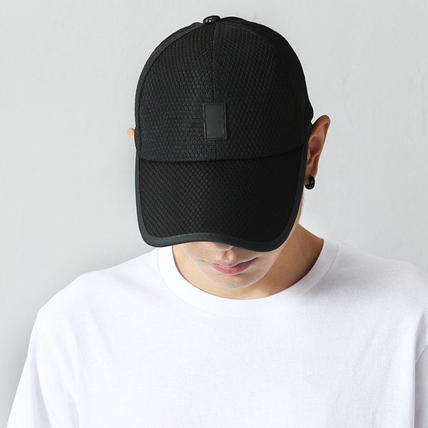new men summer mesh sport baseball cap hat outdoor visor sun protection cap lmh66, Black;white
new men summer mesh sport baseball cap hat outdoor visor sun protection cap lmh66, Black;white