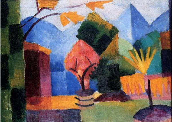 august macke - garten am thuner see home decor handpainted &hd print oil painting on canvas wall art canvas pictures 191231
august macke - garten am thuner see home decor handpainted &hd print oil painting on canvas wall art canvas pictures 191231