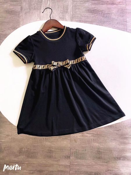 designer girl's dresses letter f f kids bow cute dresses elegant short sleeve skirt luxury logo baby girl's clothing, Red;yellow
designer girl's dresses letter f f kids bow cute dresses elegant short sleeve skirt luxury logo baby girl's clothing, Red;yellow