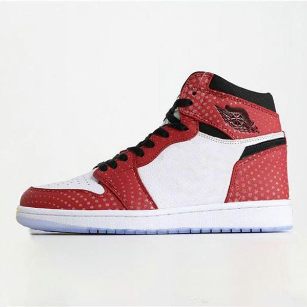2019 new 1 high spider man basketball shoes 1s couture defiant chicago crystal gym red mens trainers sports baskets sneakers 555088-602
2019 new 1 high spider man basketball shoes 1s couture defiant chicago crystal gym red mens trainers sports baskets sneakers 555088-602
