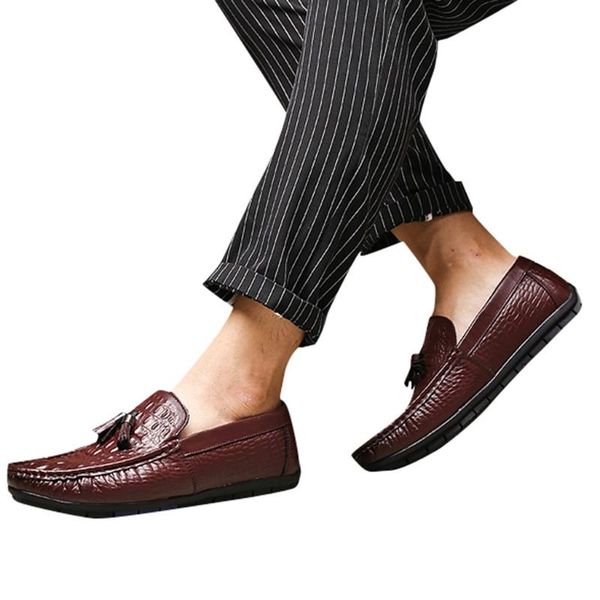 kancoold leather casual shoes men's slip-on breathable peas shoes men casual pedal british trend comfortable men, Black
kancoold leather casual shoes men's slip-on breathable peas shoes men casual pedal british trend comfortable men, Black