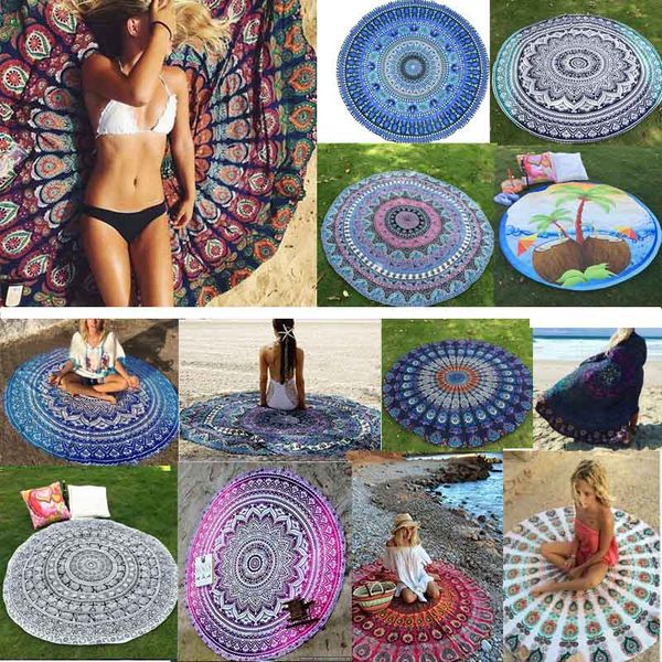 mandala beach towel round beachs blanket polyster printed tablecloth bohemian tapestry yoga mat covers shawl wrap picnic rug hh-c44
mandala beach towel round beachs blanket polyster printed tablecloth bohemian tapestry yoga mat covers shawl wrap picnic rug hh-c44