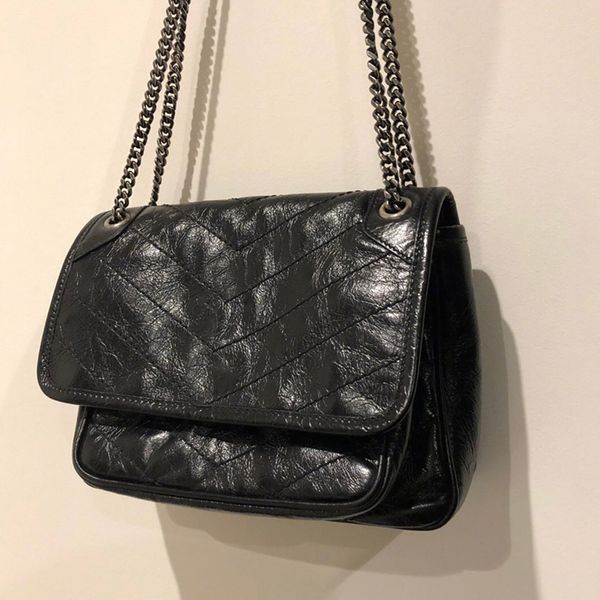 019 new chain bag leather bag retro messenger bag niki shoulder messenger hand
019 new chain bag leather bag retro messenger bag niki shoulder messenger hand