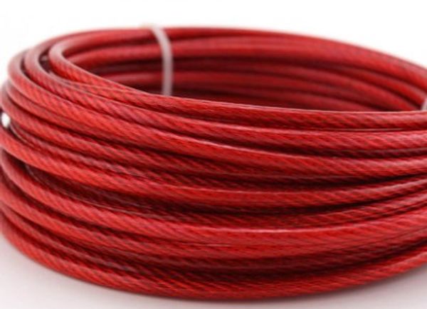 2mm--14mm, 9-500m red pvc coated steel wire rope clothesline greenhouse cable hanging belt clip
2mm--14mm, 9-500m red pvc coated steel wire rope clothesline greenhouse cable hanging belt clip