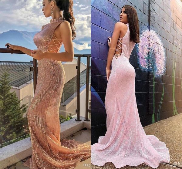 bling bling mermaid prom dresses long jewel neck sequined pleats cutaway floor length formal dress evening gowns vestidos de noiva ogstuff, Black
bling bling mermaid prom dresses long jewel neck sequined pleats cutaway floor length formal dress evening gowns vestidos de noiva ogstuff, Black
