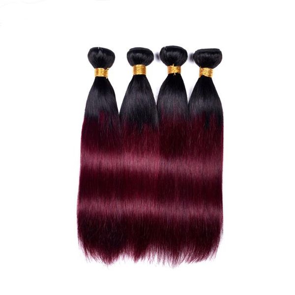 brazilian ombre human hair bundles body wave straight 3pcs 300g lot unprocessed 9a remy virgin hair extension weave color1b/99j, Black
brazilian ombre human hair bundles body wave straight 3pcs 300g lot unprocessed 9a remy virgin hair extension weave color1b/99j, Black