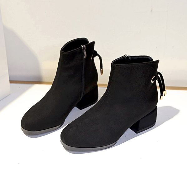 fashion winter boots women round toe suede wedges solid color shoes s zipper botas mujer #20180924, Black
fashion winter boots women round toe suede wedges solid color shoes s zipper botas mujer #20180924, Black