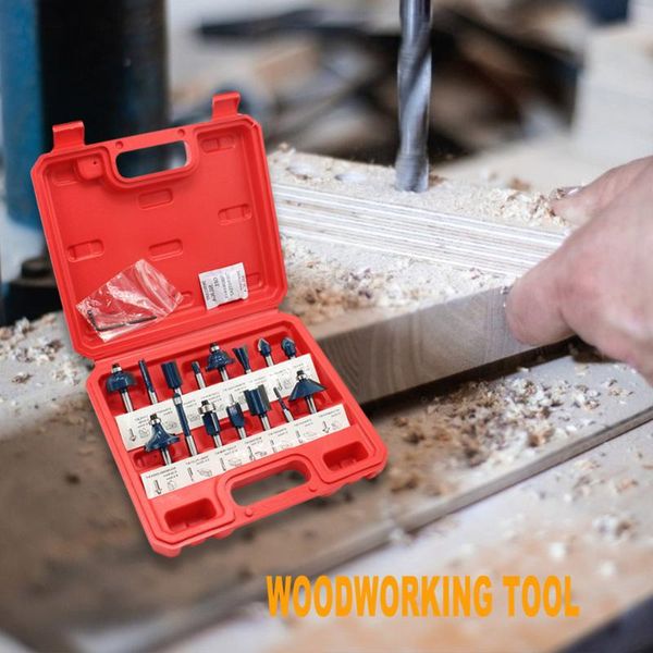 12/15pcs 1/4 inch hard alloy shank woodworking milling cutters router bit trimming engraving wooden hardwood cutting tool
12/15pcs 1/4 inch hard alloy shank woodworking milling cutters router bit trimming engraving wooden hardwood cutting tool