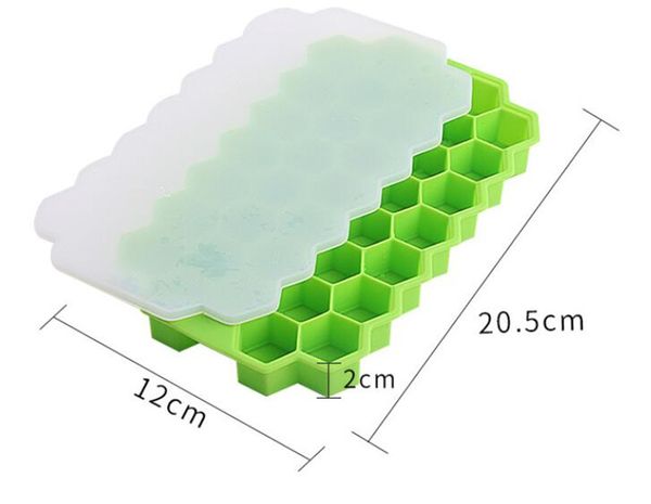 new dining bpa honeycomb ice cube tray 37 cubes silicone ice cube maker mold with lids for ice cream party whiskey cocktail cold drink
new dining bpa honeycomb ice cube tray 37 cubes silicone ice cube maker mold with lids for ice cream party whiskey cocktail cold drink