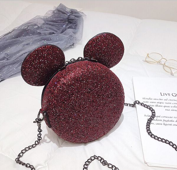 new wave korean version of the wild messenger bag fashion sequins small round bag shoulder bag chic chain simple package wholesale
new wave korean version of the wild messenger bag fashion sequins small round bag shoulder bag chic chain simple package wholesale
