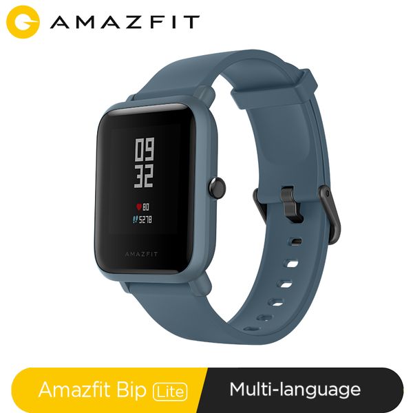 

Global Version Huami Amazfit Бип Lite Смарт спортивные часы 45-дневный Срок службы батареи 3ATM SmartWa