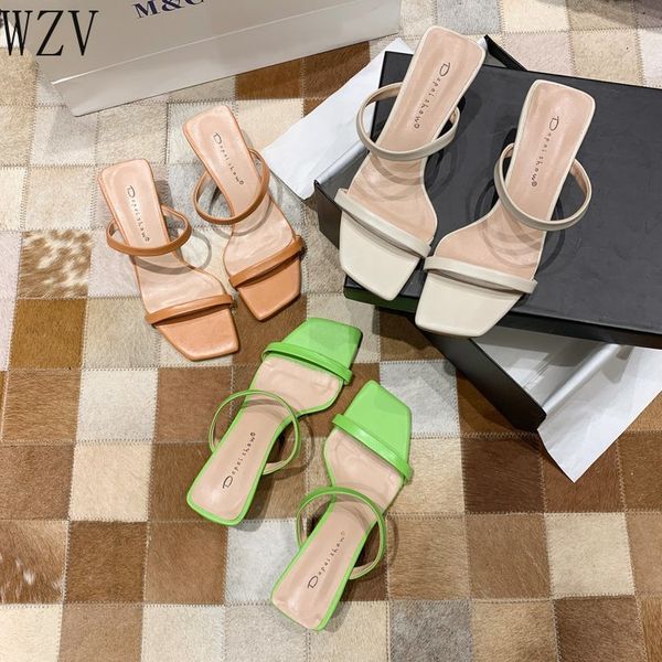 2020 new summer beach ladies square heel slip on shoes slides bohemian female dress shoes for women slippers high heel pumps, Black
2020 new summer beach ladies square heel slip on shoes slides bohemian female dress shoes for women slippers high heel pumps, Black