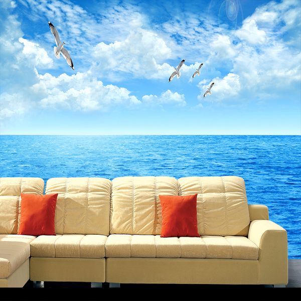 bright blue sky ocean white clouds views painting wallpaper for living room bedroom tv background wall 3d non-woven large mural wallpaper
bright blue sky ocean white clouds views painting wallpaper for living room bedroom tv background wall 3d non-woven large mural wallpaper