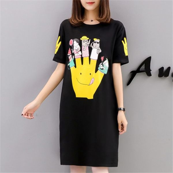 tee shirt femme unique t shirt women summer big size -3xl printed cartoon finger short sleeve long casual tshirt, White
tee shirt femme unique t shirt women summer big size -3xl printed cartoon finger short sleeve long casual tshirt, White