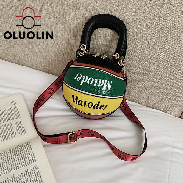 original bag women fashion basketball bag stitching handbag letter printed all-match casual shoulder cross-body female cute
original bag women fashion basketball bag stitching handbag letter printed all-match casual shoulder cross-body female cute