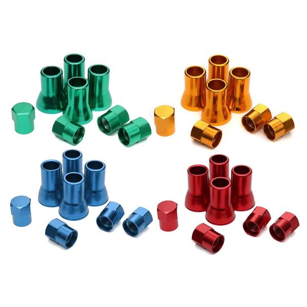 8pcs tr413 aluminium alloy wheel tyre tire cover valve stem sleeves with hex caps red yellow blue green left right front rear
8pcs tr413 aluminium alloy wheel tyre tire cover valve stem sleeves with hex caps red yellow blue green left right front rear