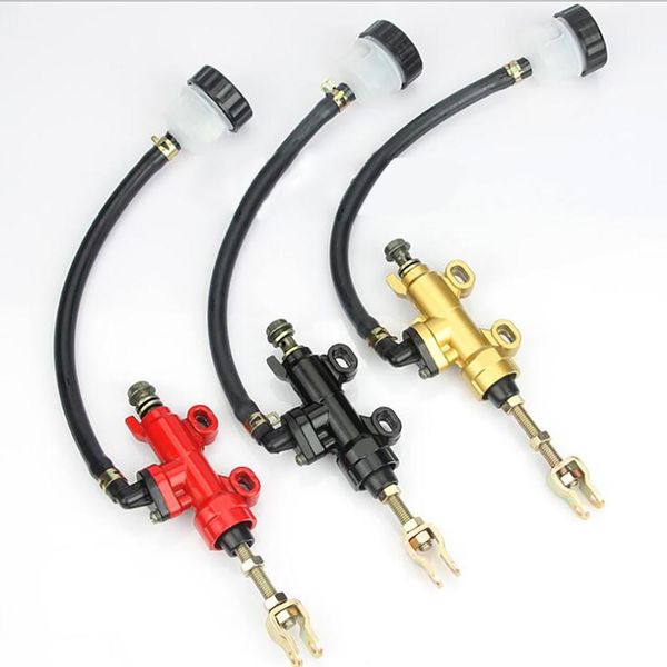 universal motorcycle rear foot brake main pump cylinder with fuel tank